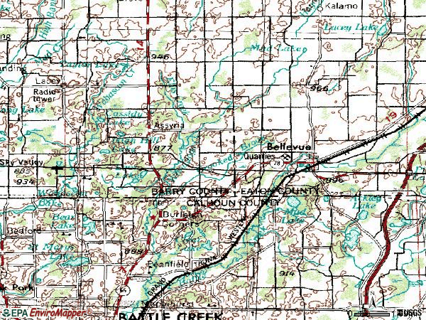 49021 Zip Code (bellevue, Michigan) Profile - Homes, Apartments 