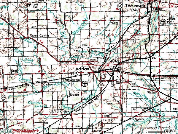 49221 Zip Code (Adrian, Michigan) Profile - homes, apartments, schools ...