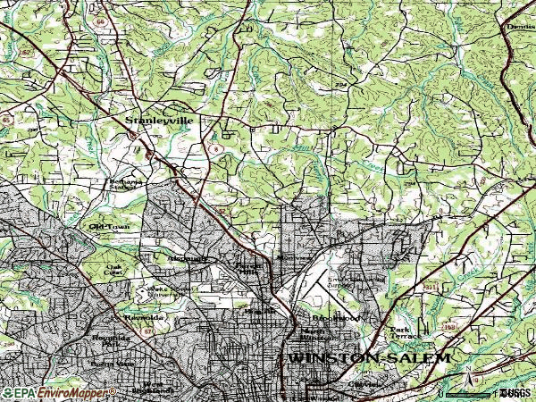 27105 Zip Code (Winston-Salem, North Carolina) Profile - homes ...