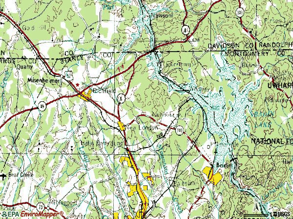 28127 Zip Code (New London, North Carolina) Profile - homes, apartments ...