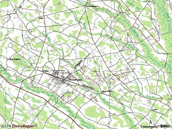 28372 Zip Code (Pembroke, North Carolina) Profile - homes, apartments ...
