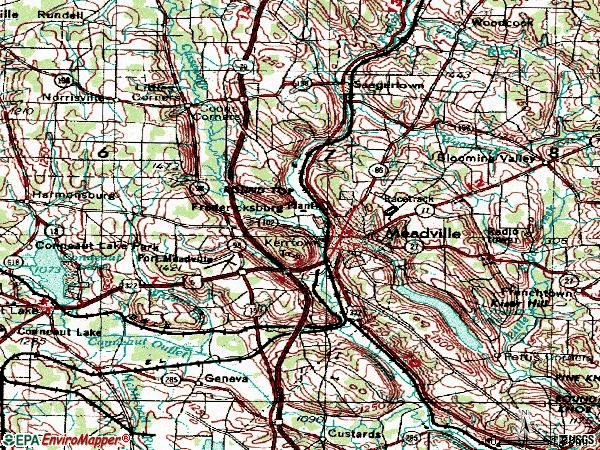16335 Zip Code (Meadville, Pennsylvania) Profile - homes, apartments ...