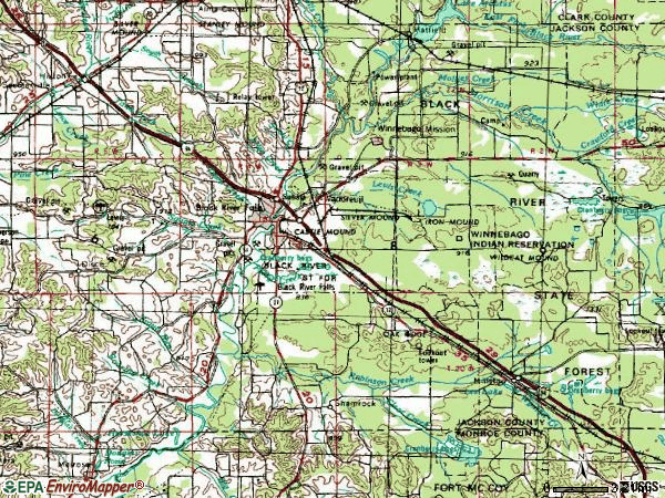 54615 Zip Code (Black River Falls, Wisconsin) Profile - homes ...