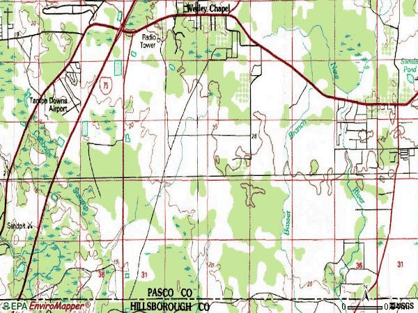 Wesley Chapel Fl Zip Code Map - United States Map