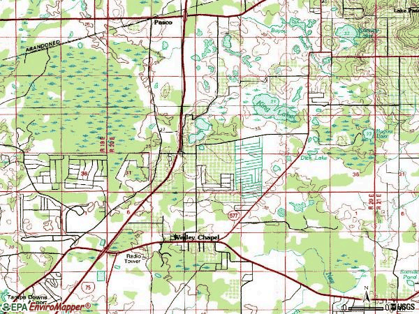 Wesley Chapel Fl Zip Code Map - United States Map