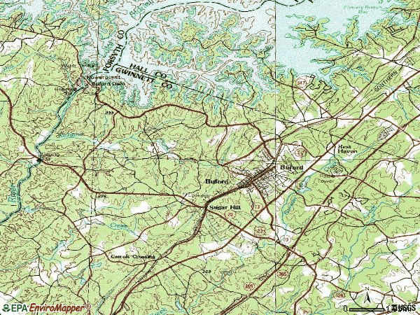 Buford Ga Zip Code Map - Map