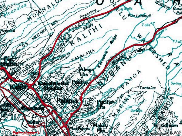 96817 Zip Code (Urban Honolulu, Hawaii) Profile - homes, apartments ...